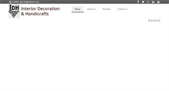 Desktop Screenshot of idhandicraft.com